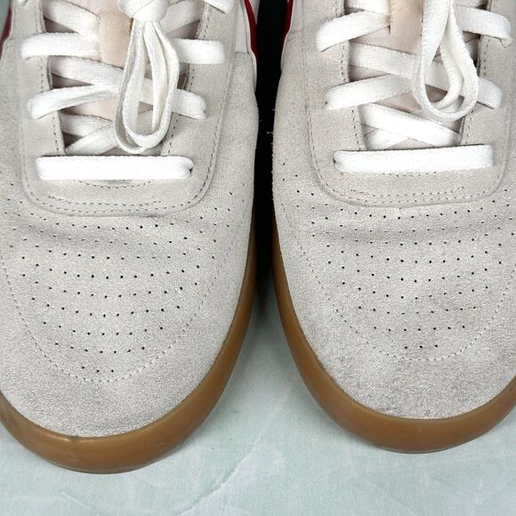 Nike Shoes Mens Size 14 Heritage Vulc SB Summit White Cardinal Red CD5010-100 - Picture 5 of 14